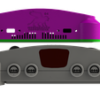 Npi64_6.png Nintendo64 Inspired Raspberry PI Case by Morninglion Industries