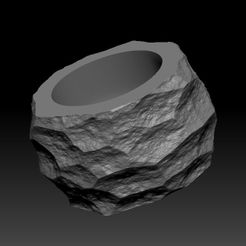 10.jpg Archivo STL gratis Stone Pot・Modelo de impresión 3D para descargar, El_Chinchimoye