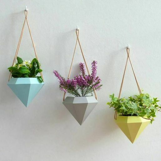 mini pots pack garden - 3D model önizlemesi