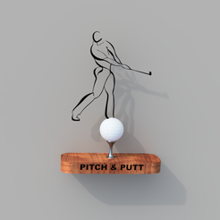 STL-Datei Golfball Tasche Clip 🏌️・Design für den 3D-Druck zum  Herunterladen・Cults