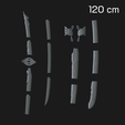 Render6-1.png Honkai Star Rail Acheron Sword for 3Dprint