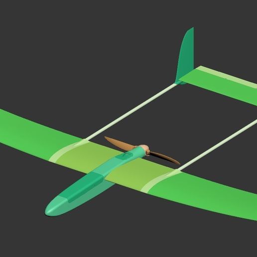 fly01.jpg Melusine - Planeur électrique et plateforme FPV imprimés en 3D