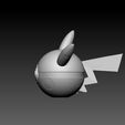 ZBrush-Document7.jpg Pokemon Pikachu Pokeball