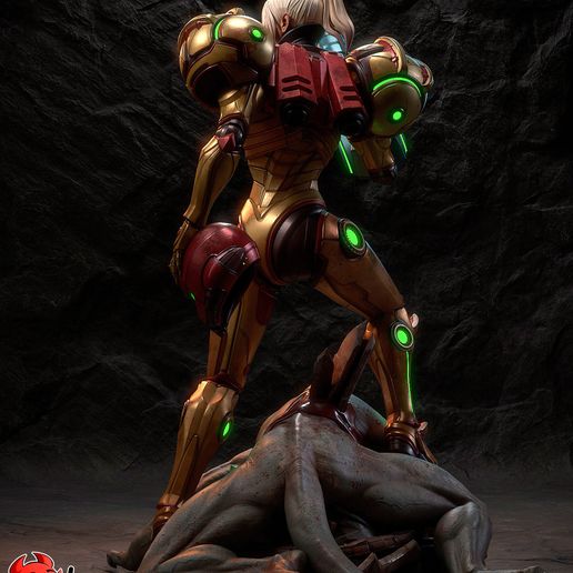 👾 Samus・ STL File for 3D printing・Cults