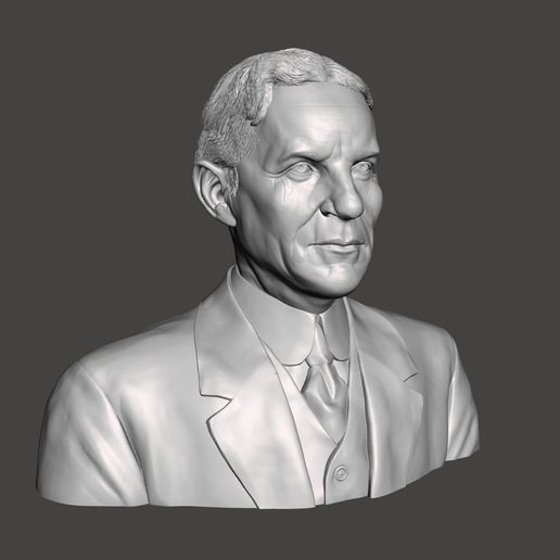 Henry-Ford-9.png Modèle 3D de Henry Ford - Fichier STL de haute qualité pour l'impression 3D (UTILISATION PERSONNELLE)