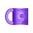 DOLLAR100.obj Benjamin Franklin mug (one hundred dollars)
