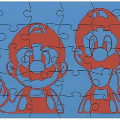 Puzzle-Mario-Luigi-1.jpg Puzzle Mario Luigi Rompecabezas Nintendo