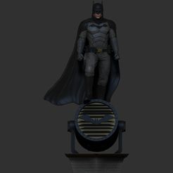 246358716_593935282030388_4310473789757478529_n.jpg STL file The Batman on Batsignal・3D printing design to download