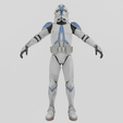 Renders0020.png Clone Trooper 501 St Battalion Star Wars Textured Rigged