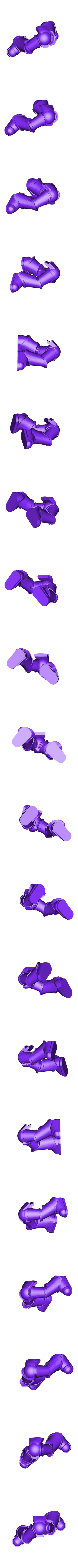 legs_6_mirrored.stl 13 pairs of power armour legs 28mm