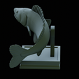 zander-trophy-42.png zander / pikeperch / Sander lucioperca fish in motion trophy statue detailed texture for 3d printing