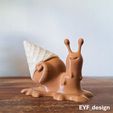 3.jpg Snail Ice Cream Figure