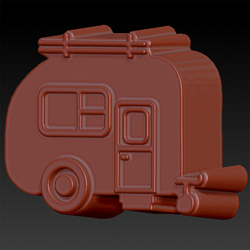 3D file Camper・3D print model to download・Cults