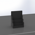 Untitled-Project-10.png Подставка для листовок A5 с 3 слотами | 3D-печатный держатель для брошюр