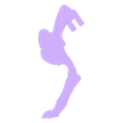 513_Left-Front-Leg_0.1mm_v2.stl [3Dino Puzzle] Classic Style Stegosaurus