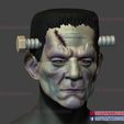 frankenstein_cosplay_mask_3dprint_file_10.jpg Frankenstein Cosplay Mask - Monster Halloween Helmet