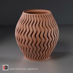vase-0001.jpg STL file VASE・3D printer model to download