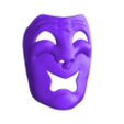 Dramatic Mask clean.stl Masque de comédie dramatique Lethal Company