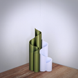funstl-vase-ribbon-wave-picture-2-nologo.png FUNSTL - Vase Duo Wave Ribbon, Modern design 3MF