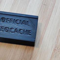 🧭 Best Geocaching related STL files to make geocache and containers with a  3D printer — 85 designs・Cults