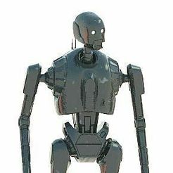 K-2SO_001C.jpg Fichier STL gratuit K-2SO STAR WARS ROGUE ONE ROBOT・Objet pour imprimante 3D à télécharger