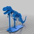 101_Assembly_v7.png Free STL file [3Dino Puzzle] Classic Style T-Rex・3D printable model to download