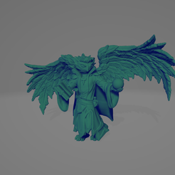 Снимок.png Download STL file Stolas - Helluva boss • 3D printer model, Owl_Liberty