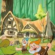 485699b6e7bee532248667790e1fad8e.jpg Snow White and the 7 Dwarfs' cottage
