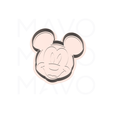 Mickey-Mouse.png Высечка для печенья Микки Маус STL