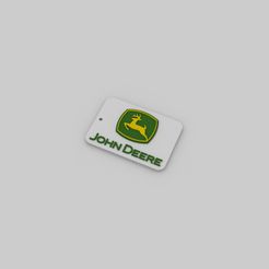 STL file John Deere logo・Design to download and 3D print・Cults