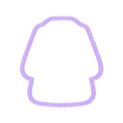 5.stl 🛁 BATH ROBE COOKIE CUTTER | ROBE SHAPE | BATHROOM & SPA THEME | STL FILE BUNDLE