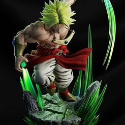 Broly.jpg Archivo 3D Broly - Dragon Ball Z・Objeto para impresora 3D para descargar