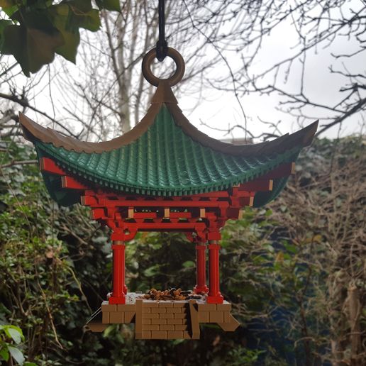 20230113_110030.jpg Mangeoire d'oiseaux en forme de temple aérien japonais