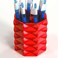 f0ef2d3f1a79c06c245e8566b911243b_display_large.jpg Free STL file Pencil Holder #4・3D print model to download