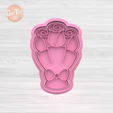 1.918.png BOUQUET OF ROSES Cutter + Stamp / Cookie Cutter