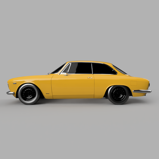 🚗 Alfa Romeo giulia 1300 (1964)・Free STL File for ・Cults