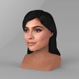 kylie-jenner-bust-ready-for-full-color-3d-printing-3d-model-obj-stl-wrl-wrz-mtl (4).jpg Kylie Jenner bust ready for full color 3D printing
