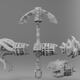 Dreadnautical Melee Weapons.png Tide Haunters 'Dystopiat' Pattern Assault Walker