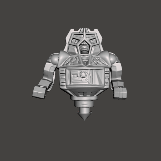 MOTU TWISTOID FAN ART 3D model