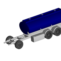1.png 3D file WATER TANK Trailer・3D print design to download
