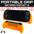 Thumbnail-STL-RP5-Portable-2000x.png Retroid Pocket 5 Portable Grip Case