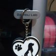 13.jpg Keychain Love Cat and Dog