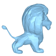 model-5.png Lion low poly