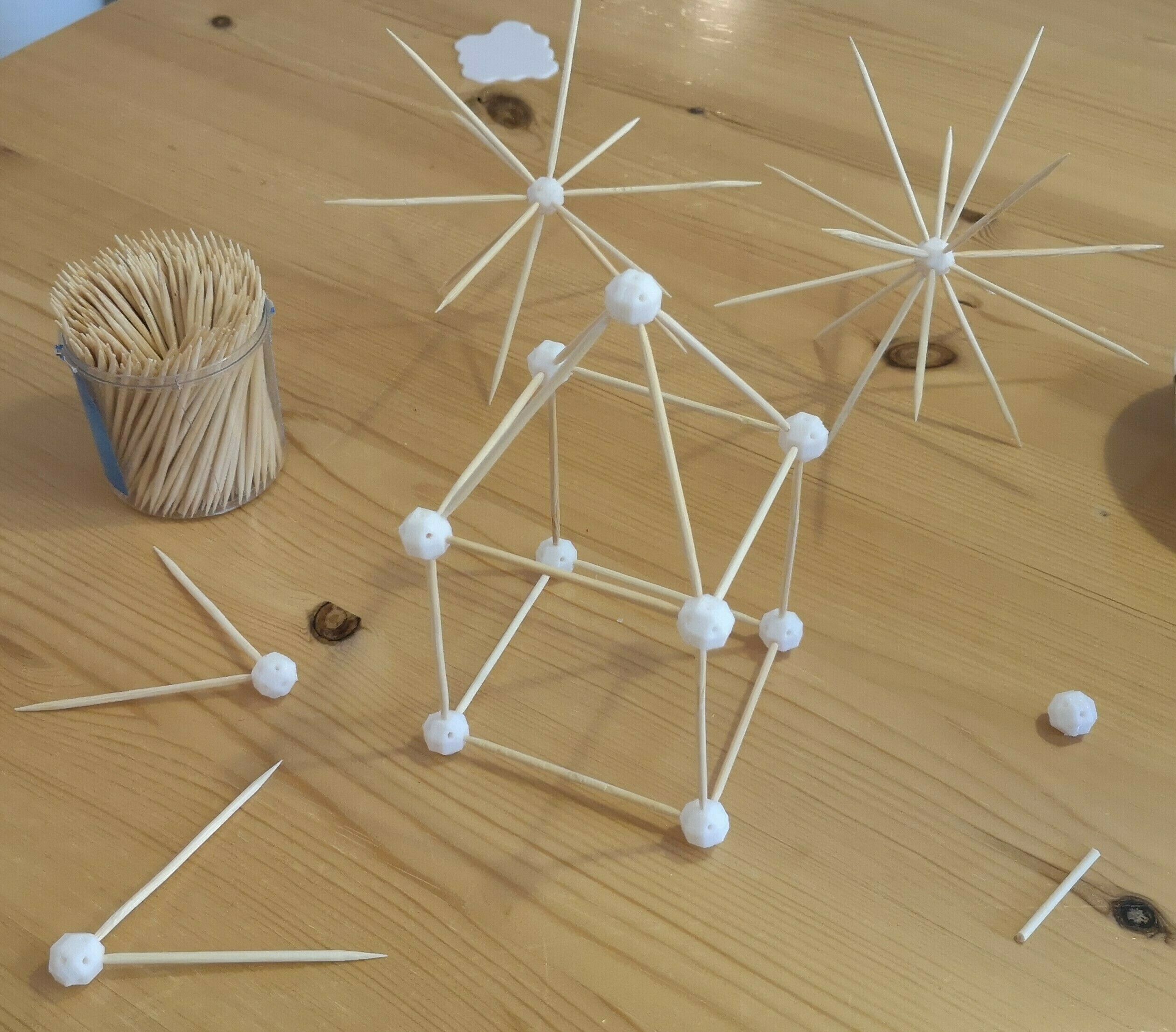 Download GCODE file Pick Build - Toothpick building doots • 3D print ...