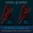 Tie-Royal-Gaurd-Graphic-6.jpg 1/72 Scale Tie Royal Guard Model Kit