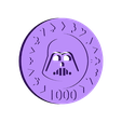 1000.stl STL file Star Wars - Poker Chips・Model to download and 3D print