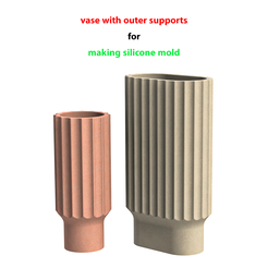 vase for silicone mold(cylinder)