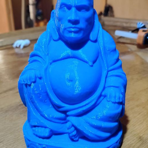 Rock Buddha 3D model