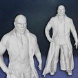 0.jpg Fenrir Greyback Harry Potter Action Figure Custom 3D Print Model 3D print model