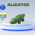 Alligator-W.png Mini animales lindos - Set 1 - Comercial